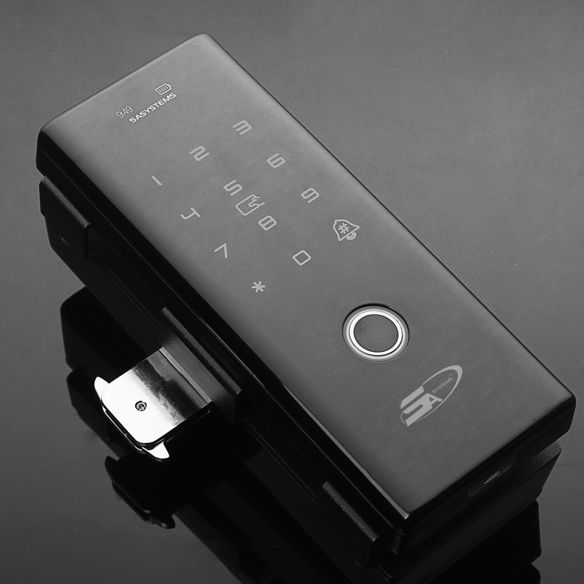 5A G9 PLUS - fingerprint lock for glass doors